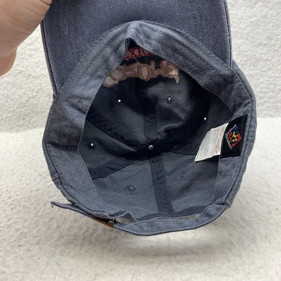 Cozumel Mexico Baseball Hat Adult OSFM Strap Back Blue Beach Vacation Graffiti - Picture 5 of 7